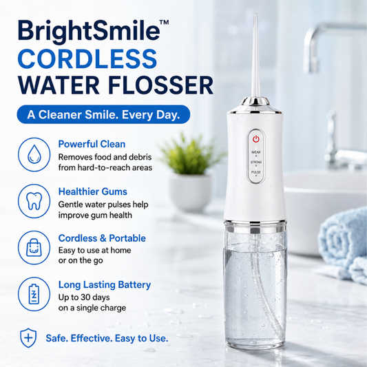 BrightSmile™ Portable Water Flosser